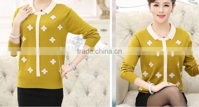 high quality woolen sweater designs for ladies,wholesale sweater as knitting sweater for ladies