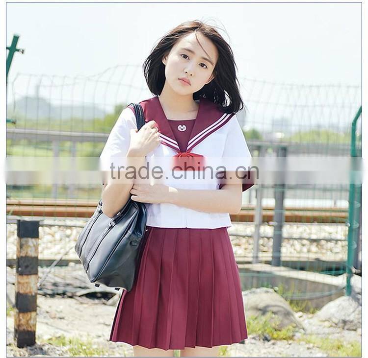 Custom Stylish Design School Sailor Suit