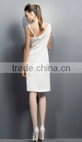 2011 casual dresses white