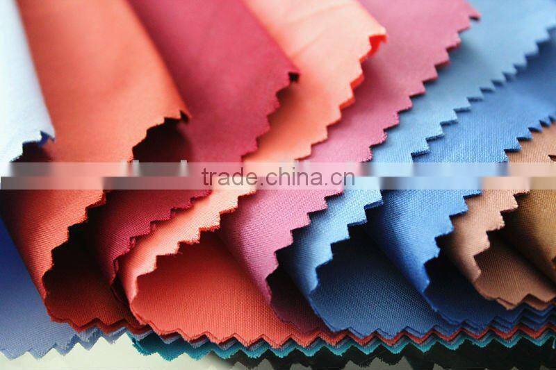 100%polyester fabric and white&dyed fabric for robe fabric