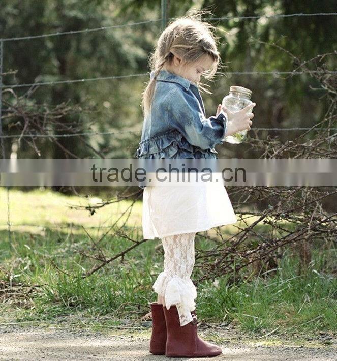 HOT SALE WINTER CHILDREN FASHION JEAN COATS KIDS HANDSOME JACKETS FOR GIRLS