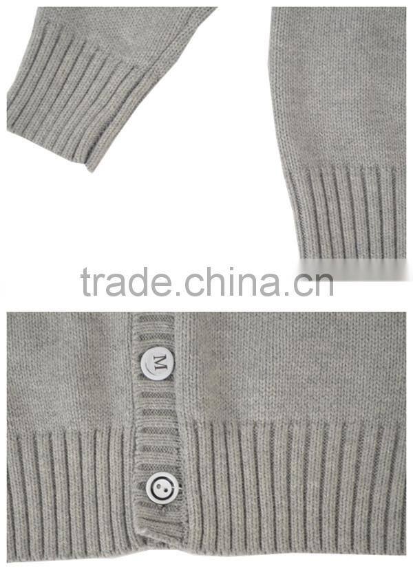 2014 Spring jacquard single breasted kids cardigan sweater