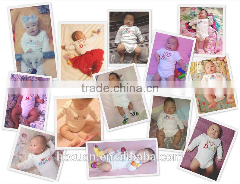 100% organic cotton romper gift Baby clothes romper bodysuit 2pcs/set