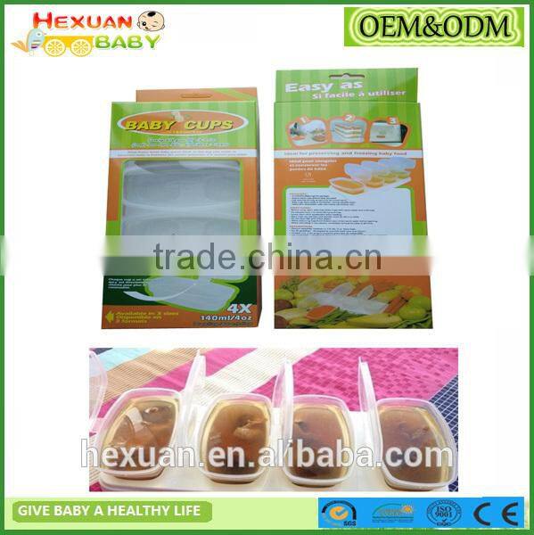 OEM factory or stocked designs Baby Cubes Food Container