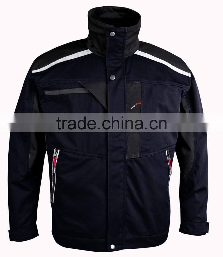 Mens 65% polyester workwear safty ma1 bomber jacket