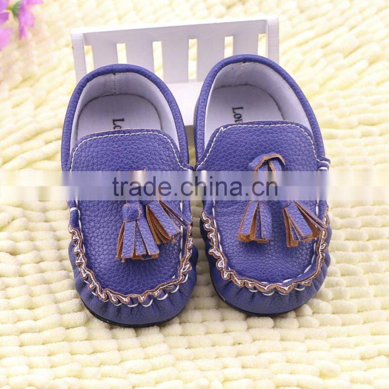 2016 Fall First Walker Shoes PU Soft Sole Toddler Shoes For Kids Wear KS40904-34