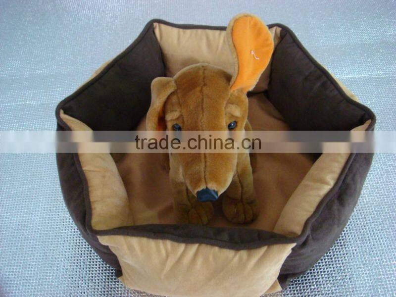 big size removable with pocket Pet Kennel House for Cat Luxury Pet Dog Bed Wholesale Pet Bed Warmer