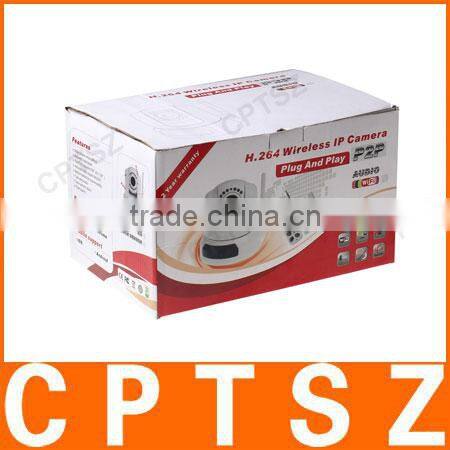 Newest H.264 MegaPixel Wireless IP Camera with door sensor/PIR security camera