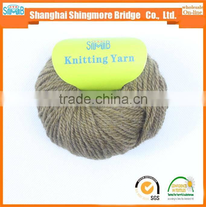 Knitting yarn china supplier best wholesale oeko tex quality hand knitting wool yarn