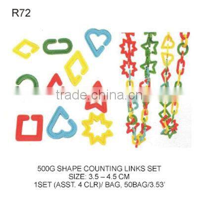 500 g Educational Connecting Toys Plastic Construct Building Interlocking Toy For Kids