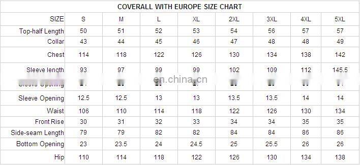 Cheap 100% cotton fire retardant coverall for Safety protective overall