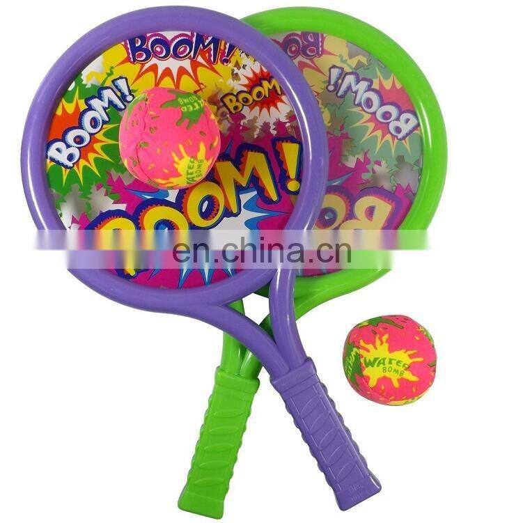 Plastic carbon paddle beach tennis rackets/beach ball racket games