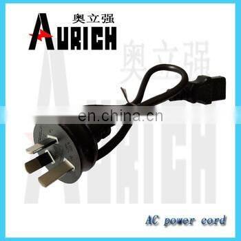 Australia scalable ac power cord ,3 high quality power supply cord