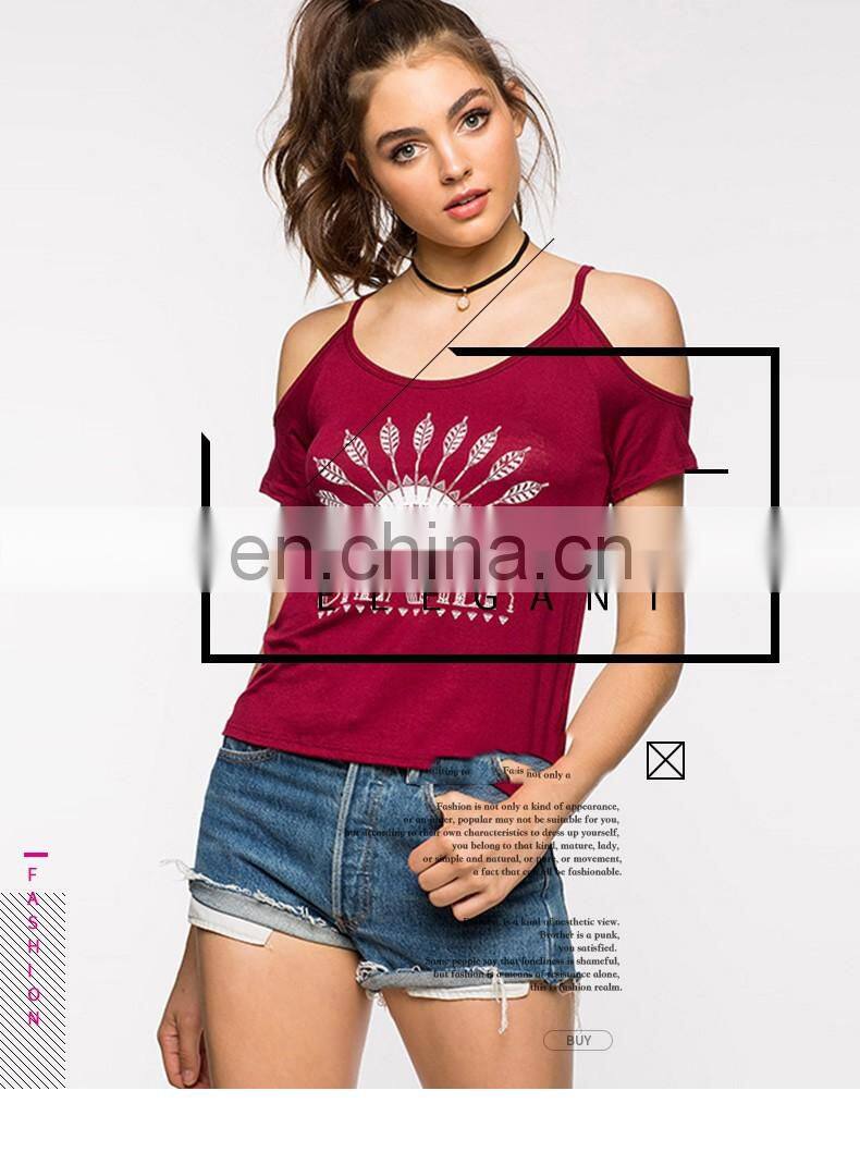 New Design round neck T-shirt Printing,Fashion T-shirt Women,T-shirt 100% Cotton