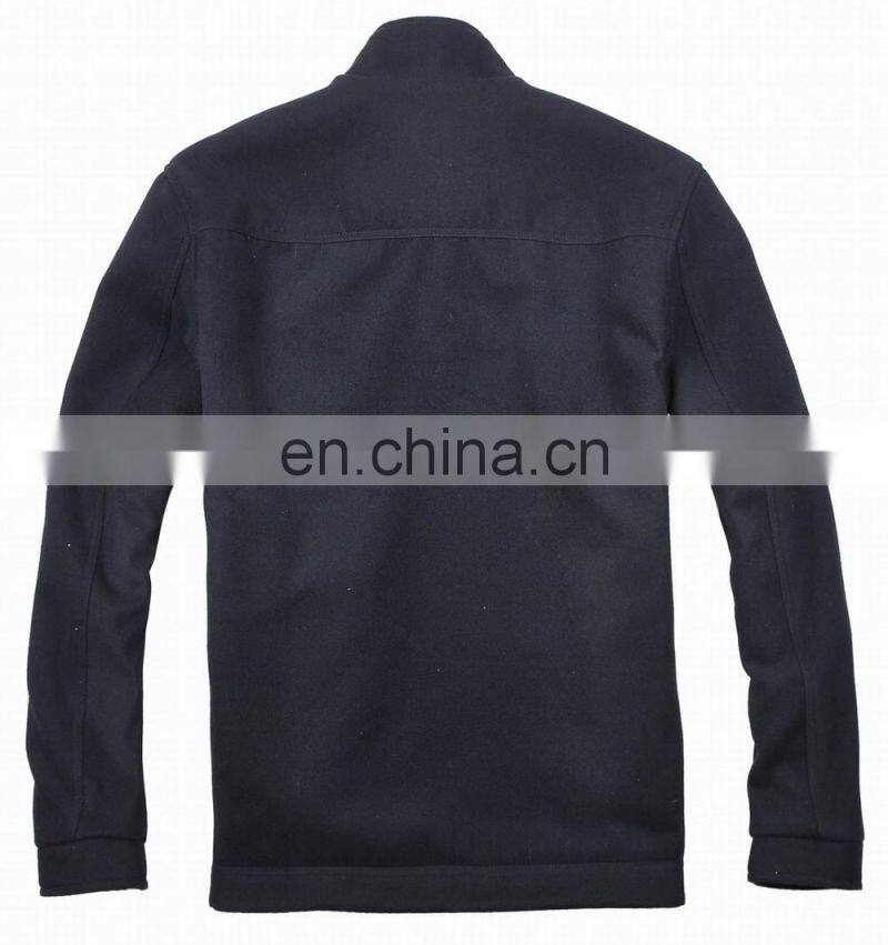 warm simple design woolen skiing jacket 2015