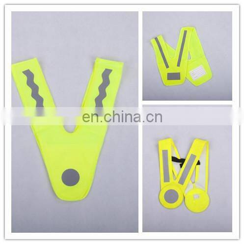 Yellow Cycle Safety Vest for Youth KF-046-K