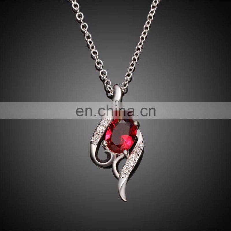 New arrival jewelry rhinestone silver necklace special designs for party
