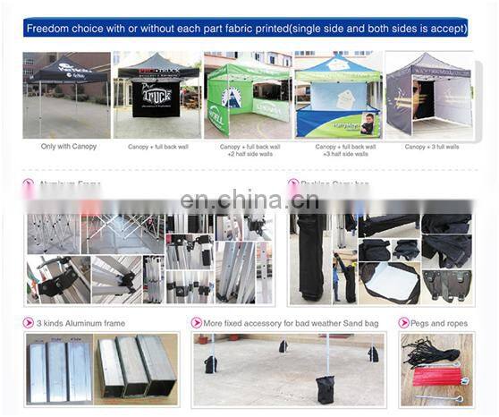 3x6 Protable Aluminium Folding Pop Up Red Exhibition Tent Display Tent / Outdoor Advertising Exhibition Booth Stalls Tent