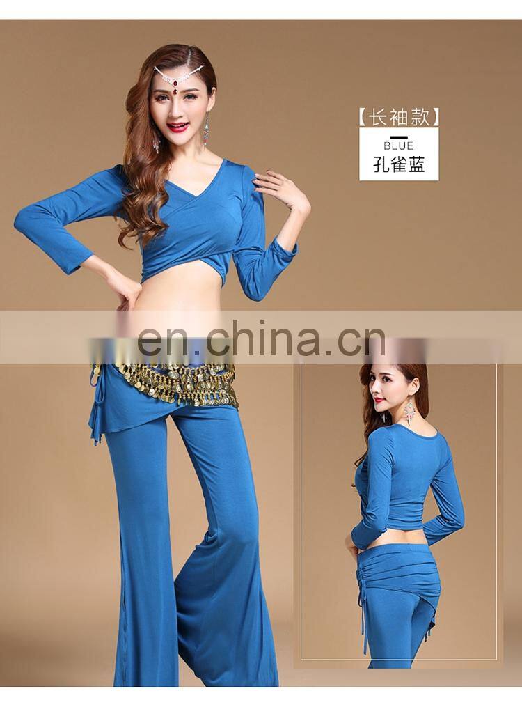 T-5188 Arabic long sleeve wholesales professional belly dance costumes