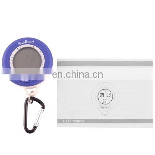 8 in 1 (Altimeter, Altitude Record / Setting, Barometer, Digital Compass, Thermometer, Weather forecast, Time, Backlight