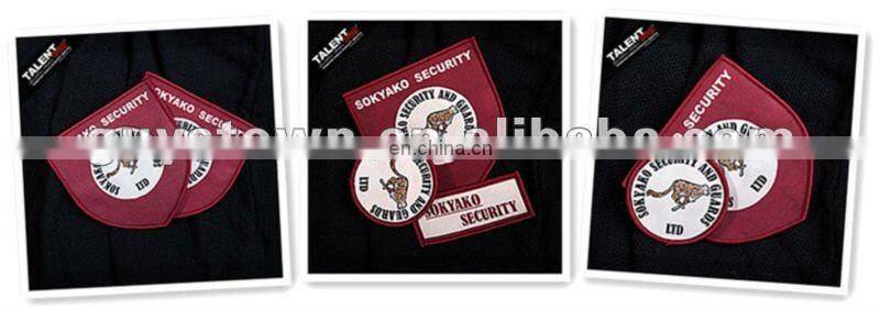 2014garment machine woven badge
