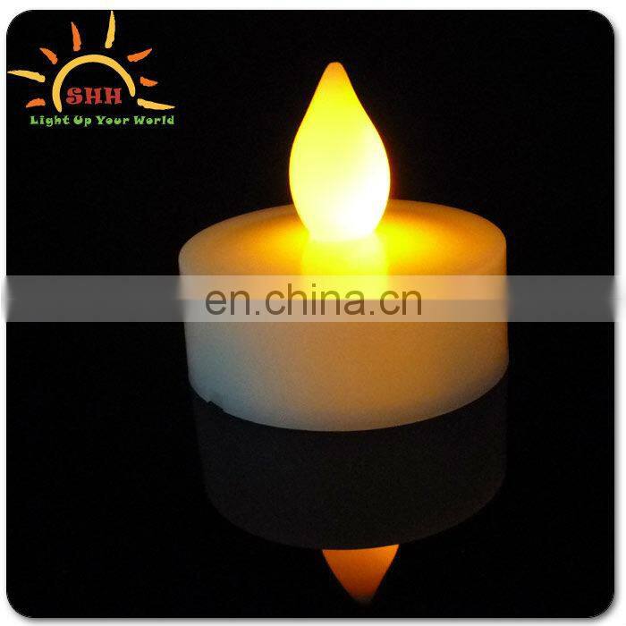 Enviromental light up led artificial candle lights for party