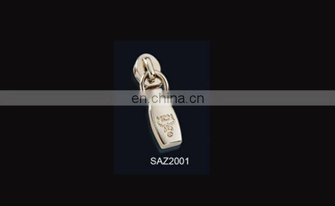High material zipper and slider for garment