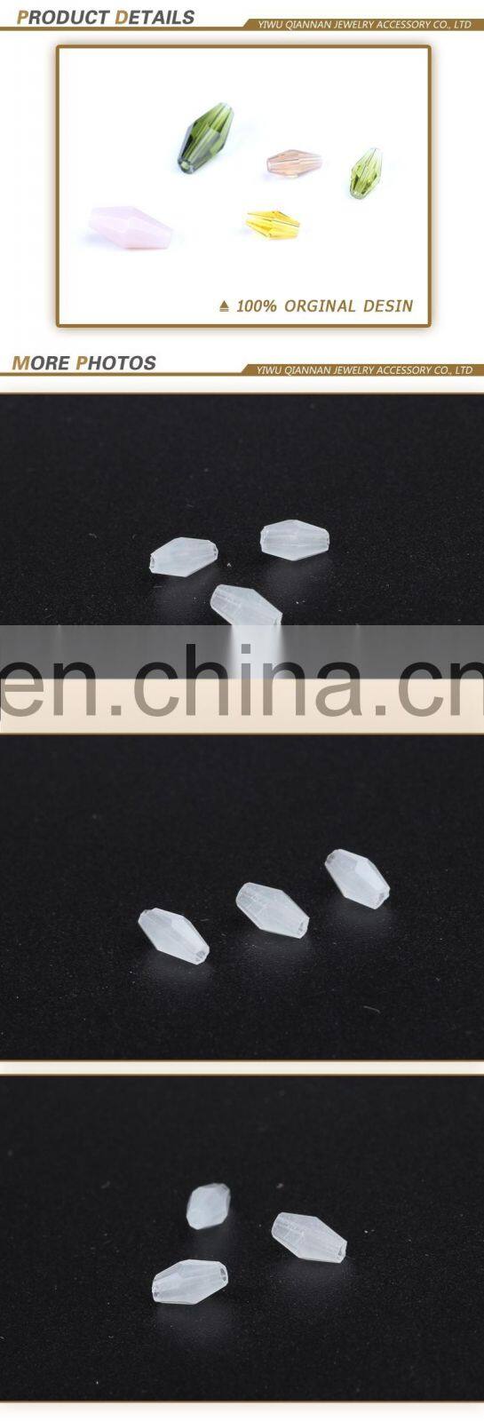 Decorative hole bead Clothing scattered beads for clothing bags garment jewelry making bicone