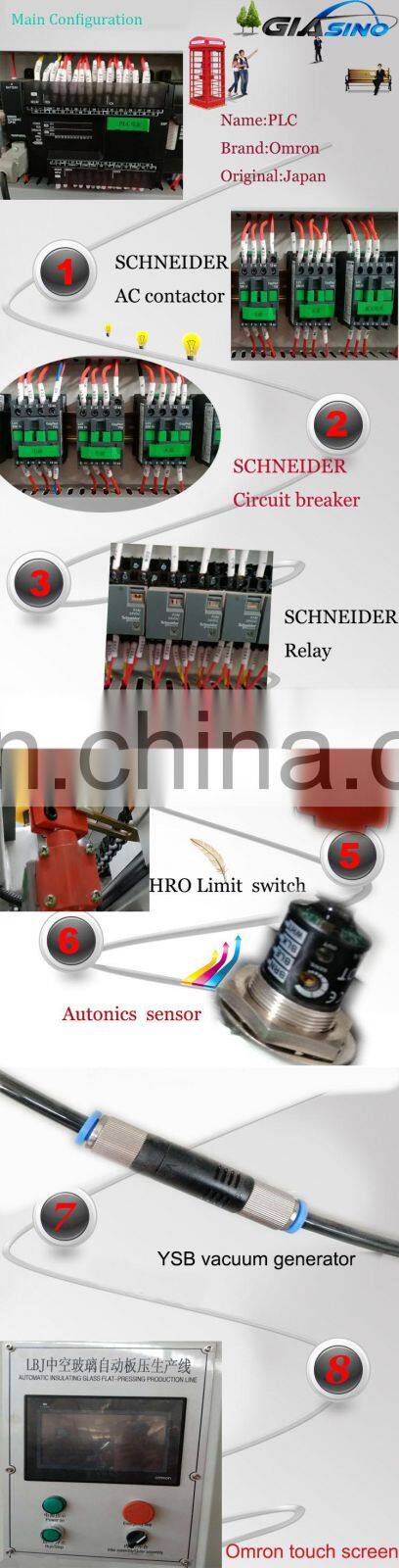 Vertical Insulated Glass Machine Double Glazed Insulating Glass Production Line