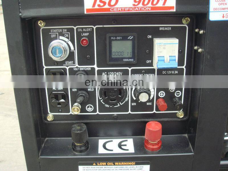 50HZ 160A diesel welder generator