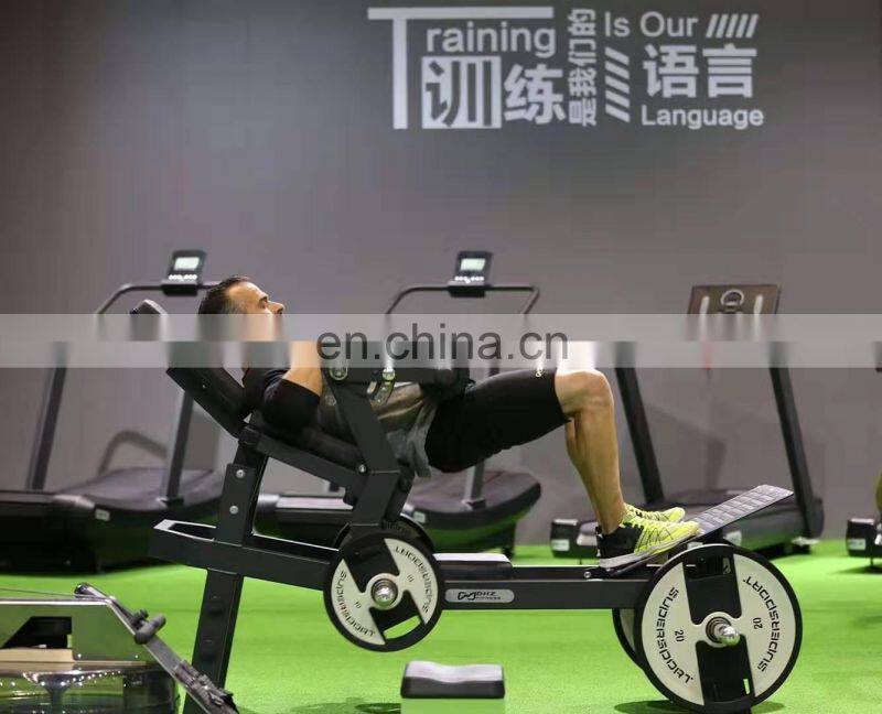 2020 New Design Hammer Strength Hip Thrust Glute Machine Gym Equipment