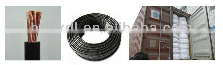 Flexible Copper/CCA Rubber Insulation Electric Welding Cable