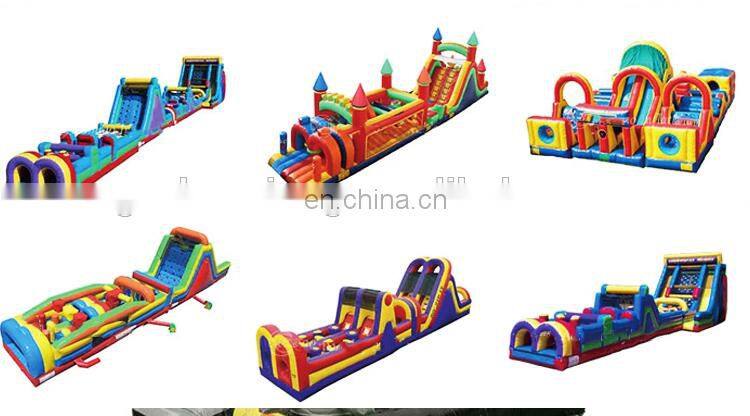Cheap Indoor Outdoor Commercial Adult Obstacle Course Inflatable Obstacle Course Courses Game Equipment for Kids Adults Sale
