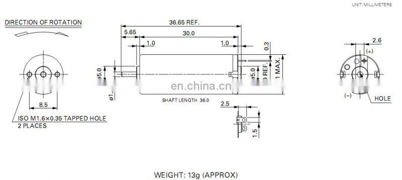 N60 new model motor miniature DC motor for camera
