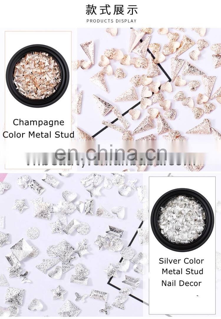 Factory wholesale Metal nail studs salon decor for sale