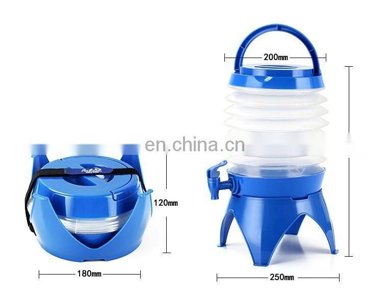 2016 Outdoor Camping Cookware Folding Bucket Water Buckets