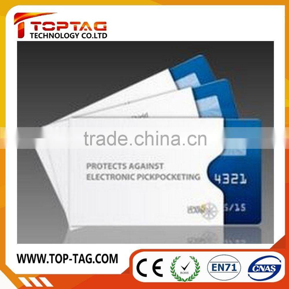 Blocking Credit Card Sleeve / rfid blocking sleeves