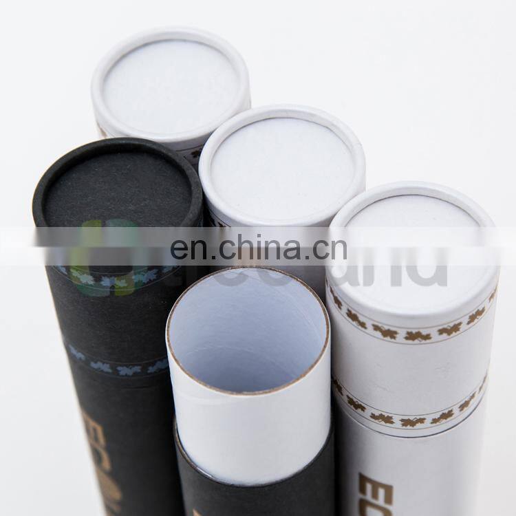 3-piece Telescopic poster memo pages kraft cardboard paper holder tube