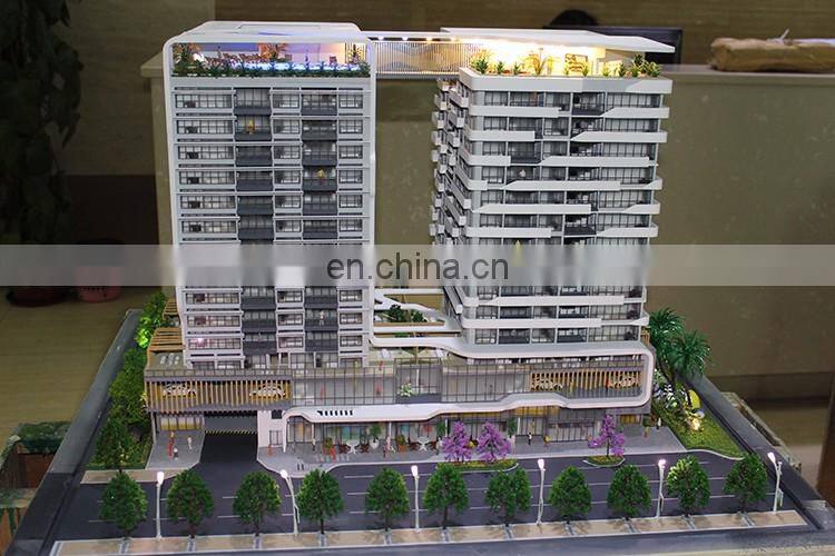 Physical scale model for building design company , architectural model figures