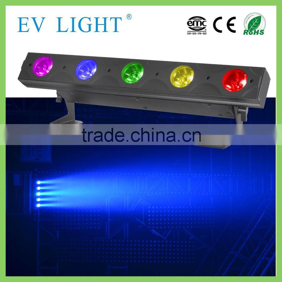 5pcs*10w RGBW four in one party lighting pixel control indoor led matrix bar light