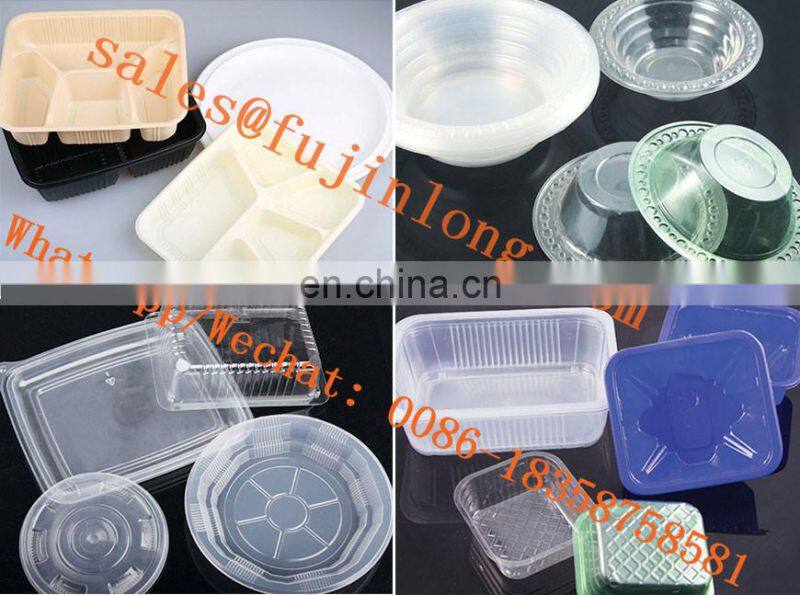 FJL-750 hot sale disposable glass machine price, plastic disposal glass making plastic cup forming machine