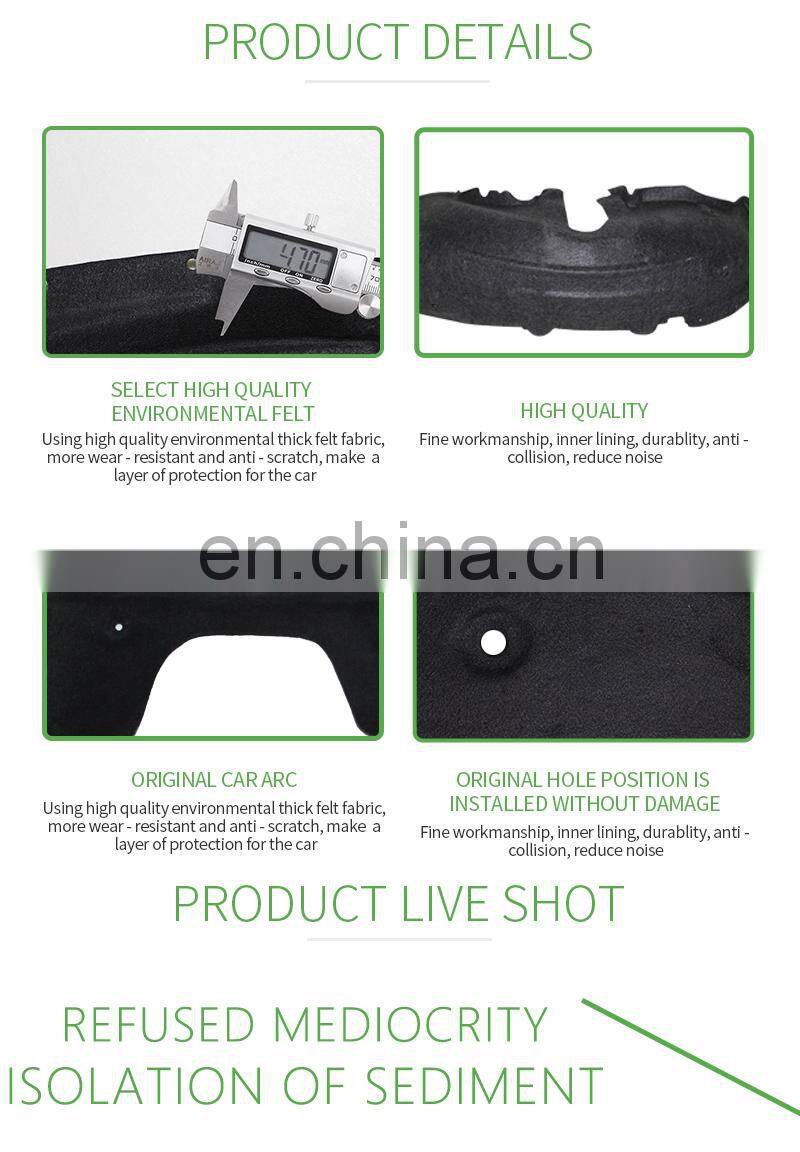 OEM quality for Geely Emgrand GS car inner fender