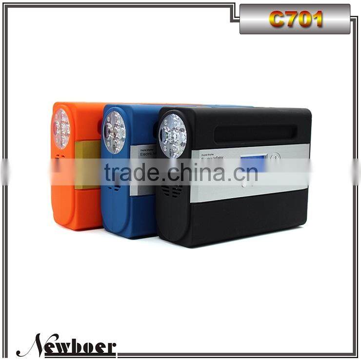 Newest portable auto tire Inflator pump mini air compressor tire Inflator