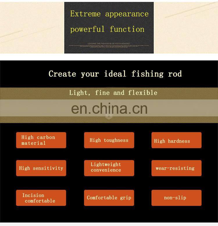 Best brand fishing rod Super Hard and light carbon fiber glass carp fresh water fishing tackle rods vara De pesca