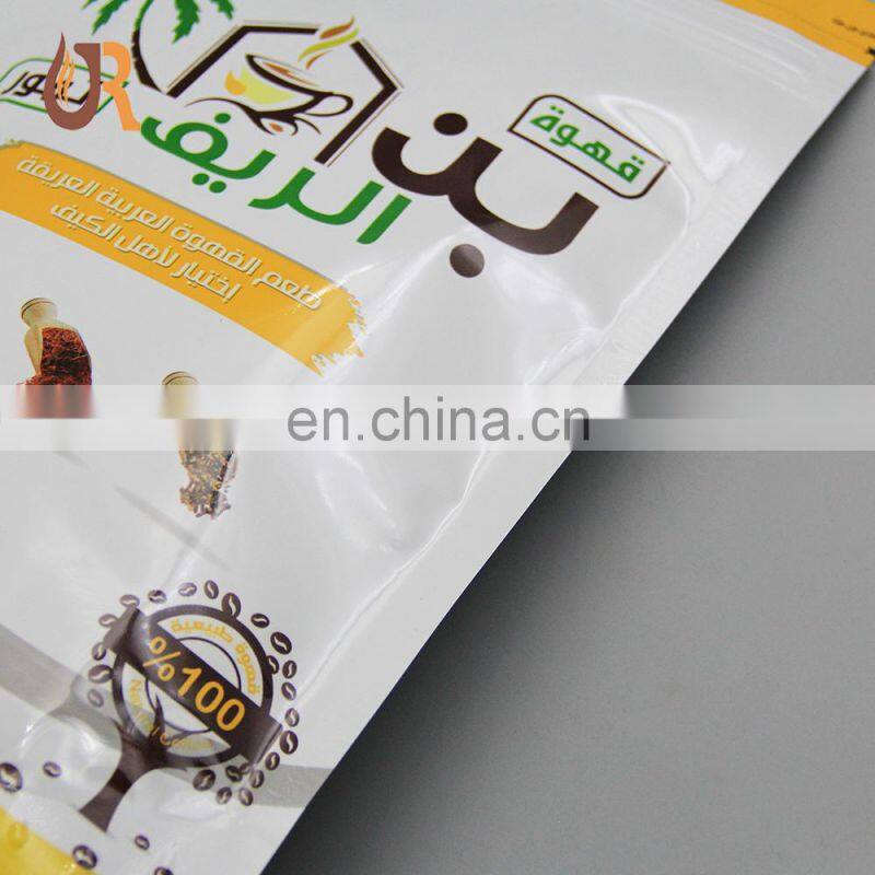 China Supplies Aluminium Foil Cafe Bag / Custom Printed 500g 1kg Coffee Packaging With Valve In Guangzhou