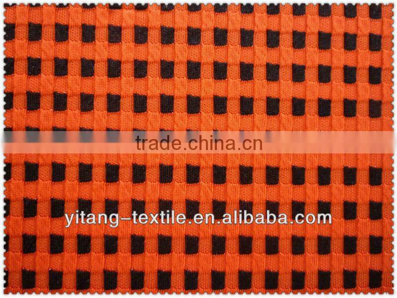 Jacquard clothing fabric