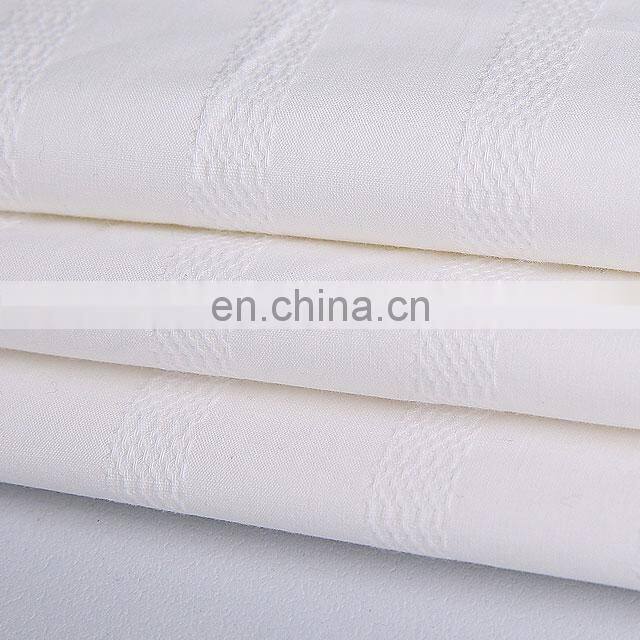 Design Plain T Shirt Dyed 100%Cotton Dobby Check Fabric