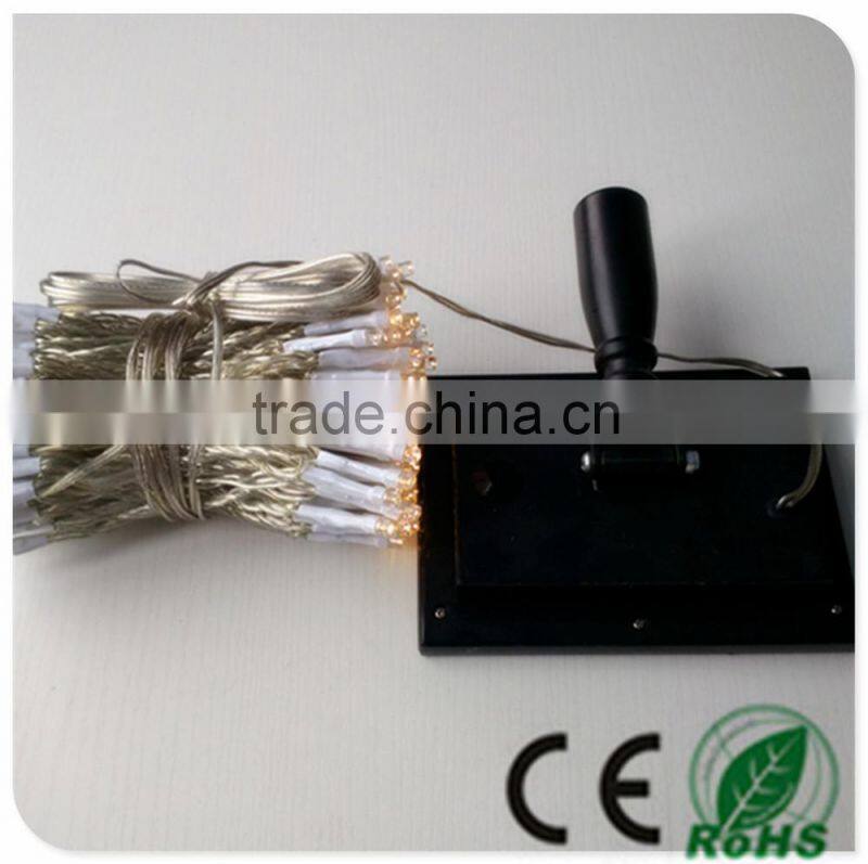 solar christmas decoration string light with 8function controller