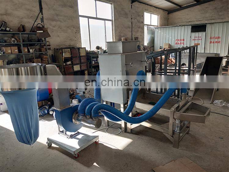 Best price low broken rate coco shelling machine cocoa bean peeling machine