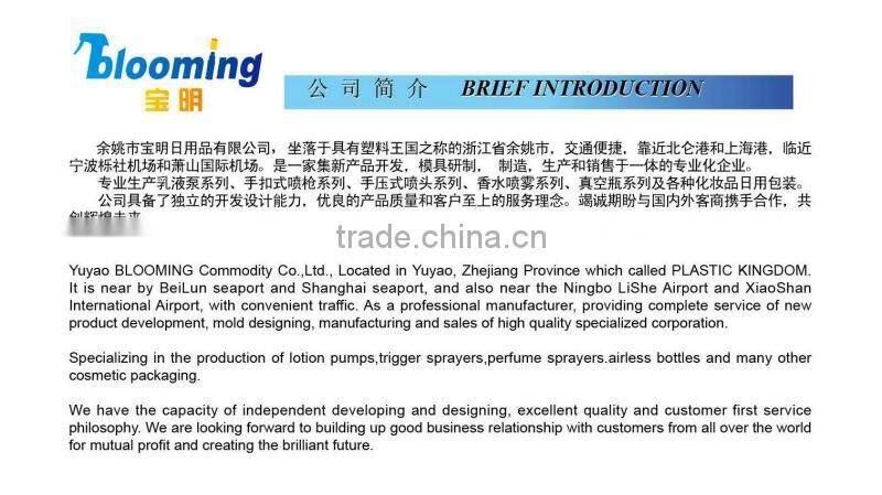 Hot sprayers Made in China,foam sprayer for bottle packaging